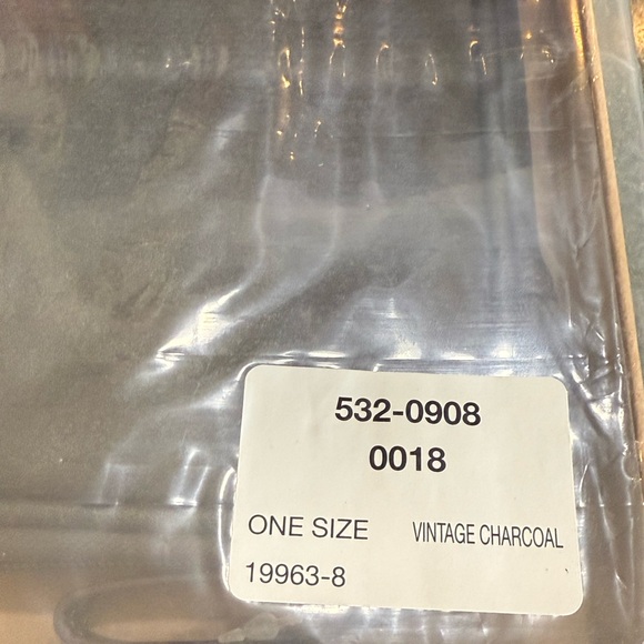 Frye and Co. vegan leather tech storage case 1 in vintage charcoal and cognac - Picture 7 of 7